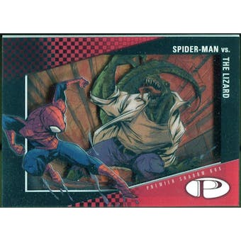 2012 Upper Deck Marvel Premier Shadowbox #S37 Lizard/Spider-Man B