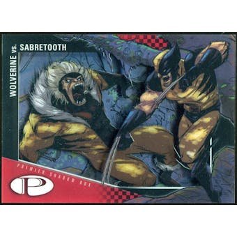 2012 Upper Deck Marvel Premier Shadowbox #S41 Sabretooth/Wolverine D