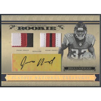 2006 Playoff National Treasures #126 Jerious Norwood Rookie Patch Auto #41/99
