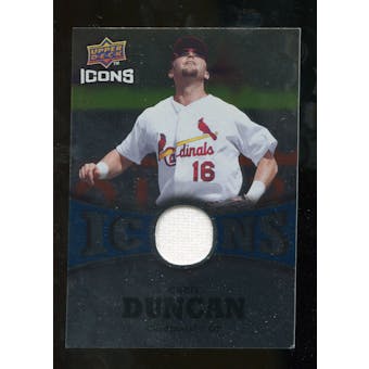 2009 Upper Deck Icons Icons Jerseys #CD Chris Duncan