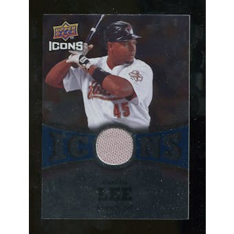 2009 Upper Deck Icons Icons Jerseys #CL Carlos Lee