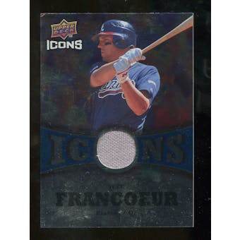 2009 Upper Deck Icons Icons Jerseys #JF Jeff Francoeur