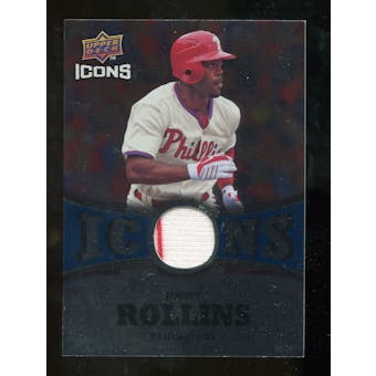 2009 Upper Deck Icons Icons Jerseys #JR Jimmy Rollins