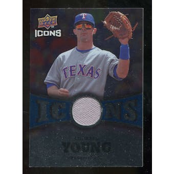 2009 Upper Deck Icons Icons Jerseys #MY Michael Young