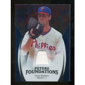 2009 Upper Deck Icons Future Foundations Jerseys #CH Cole Hamels