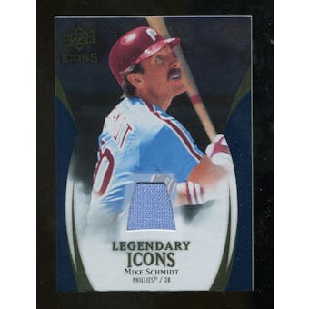 2009 Upper Deck Icons Legendary Icons Jerseys #MS Mike Schmidt