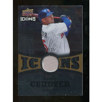 2009 Upper Deck Icons Icons Jerseys Gold #CU Michael Cuddyer /25