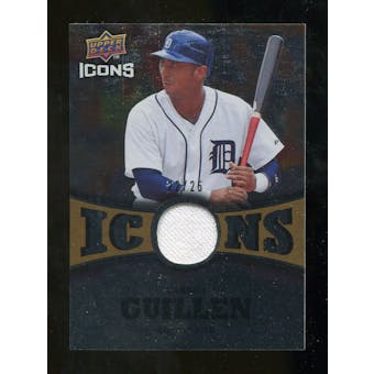 2009 Upper Deck Icons Icons Jerseys Gold #GU Carlos Guillen /25