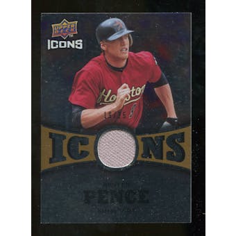 2009 Upper Deck Icons Icons Jerseys Gold #HP Hunter Pence 19/25