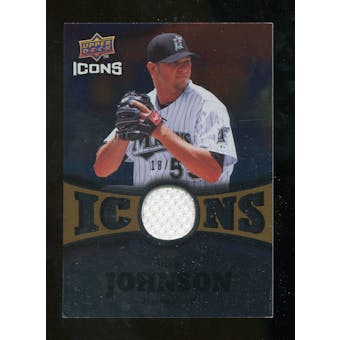 2009 Upper Deck Icons Icons Jerseys Gold #JJ Josh Johnson /25