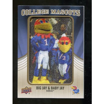 2013 Upper Deck College Mascot Manufactured Patch #CM71 Big Jay and Baby Jay D