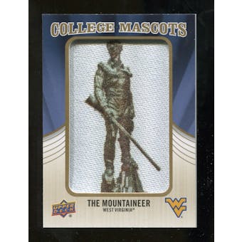 2013 Upper Deck College Mascot Manufactured Patch #CM89 Mountaineer D