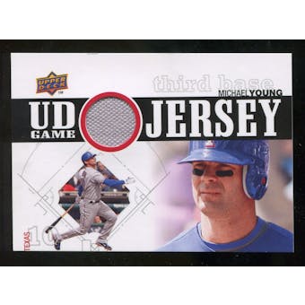 2010 Upper Deck UD Game Jersey #MY Michael Young