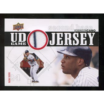 2010 Upper Deck UD Game Jersey #RC Robinson Cano