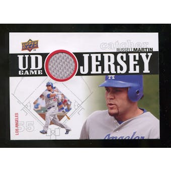 2010 Upper Deck UD Game Jersey #RM Russell Martin