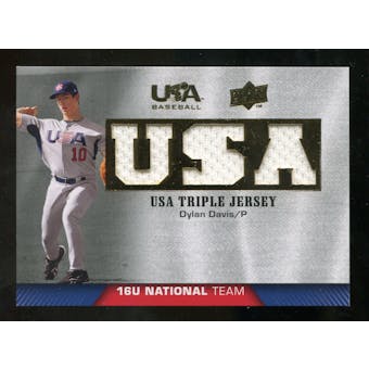 2009/10 Upper Deck USA Baseball 16U National Team Jerseys #DD Dylan Davis