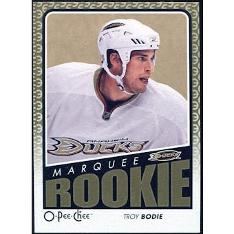 2009/10 OPC O-Pee-Chee #503 Troy Bodie RC