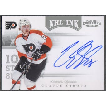 2011/12 Panini Contenders #46 Claude Giroux NHL Ink SP Auto /100