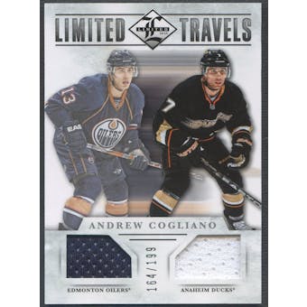 2012/13 Limited #TDAC Andrew Cogliano Limited Travels Dual Jersey #164/199