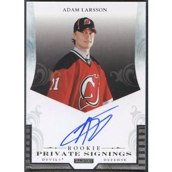 2012/13 Panini #RAL Adam Larsson Private Signings Rookie Auto