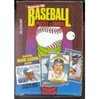 1986 Donruss Baseball Wax Box