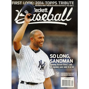 2013 Beckett Baseball Monthly Price Guide (#91 October) (Rivera)