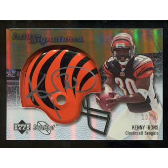 2007 Upper Deck Sweet Spot Rookie Signatures Gold #108 Kenny Irons /29