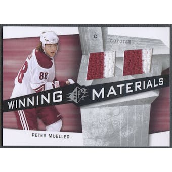 2008/09 SPx #WMPM Peter Mueller Winning Materials Jersey