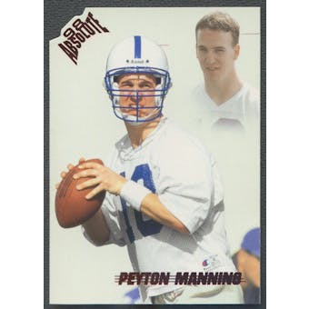 1998 Absolute Retail #165 Peyton Manning Red Rookie