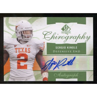 2010 Upper Deck SP Authentic Chirography #SK Sergio Kindle Autograph