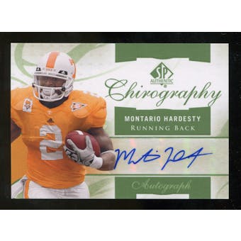 2010 Upper Deck SP Authentic Chirography #MH Montario Hardesty Autograph