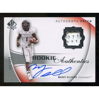 2010 Upper Deck SP Authentic #124 Mardy Gilyard Jersey Autograph /399