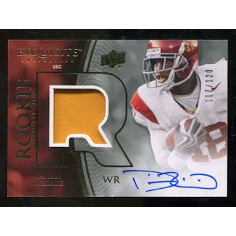 2010 Upper Deck Exquisite Collection #115 Damian Williams RC Patch Autograph /120