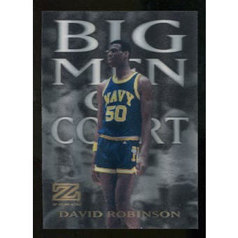 2012/13 Upper Deck Fleer Retro 97-98 Z-Force Big Men on Court #2 BMOC David Robinson