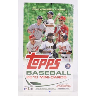 2013 Topps Baseball Mini Cards Hobby Box