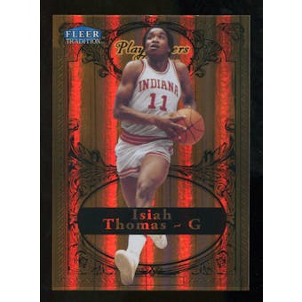 2012/13 Upper Deck Fleer Retro 98-99 Tradition Playmakers Theater #6PT Isiah Thomas /100