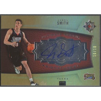 2007/08 Ultimate Collection #137 Jason Smith Foil Rookie Auto #10/10