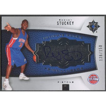 2007/08 Ultimate Collection #139 Rodney Stuckey Rookie Auto #136/150