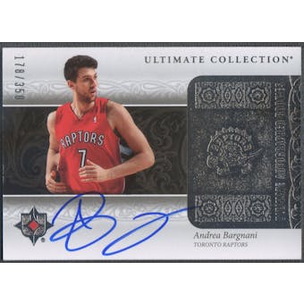 2006/07 Ultimate Collection #182 Andrea Bargnani Rookie Auto #178/350