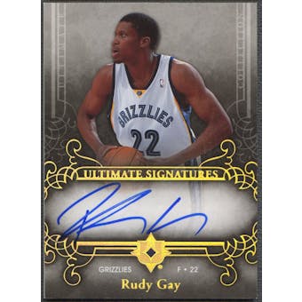2006/07 Ultimate Collection #USRG Rudy Gay Signatures Auto