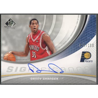 2005/06 SP Game Used #DG Danny Granger SIGnificance Rookie Auto #026/100