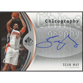 2006/07 SP Authentic #SM Sean May Chirography Auto