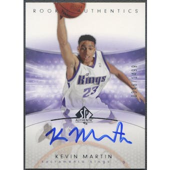 2004/05 SP Authentic #162 Kevin Martin Rookie Auto /1499