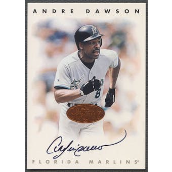 1996 Leaf Signature #56 Andre Dawson Auto