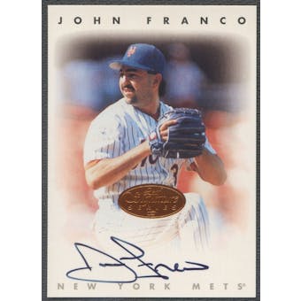 1996 Leaf Signature #71 John Franco Auto