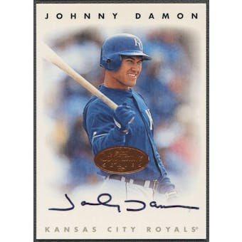 1996 Leaf Signature #54 Johnny Damon Auto