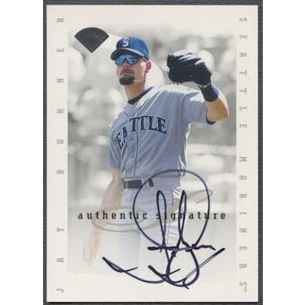 1996 Leaf Signature Extended #19 Jay Buhner Auto