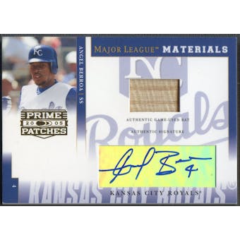 2005 Prime Patches #33 Angel Berroa Major League Materials Bat Auto #228/250
