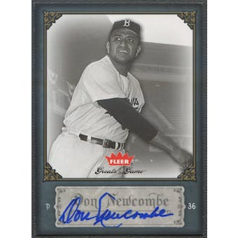 2006 Greats of the Game #29 Don Newcombe Auto