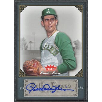 2006 Greats of the Game #78 Rollie Fingers Auto